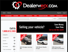 Tablet Screenshot of dealerwerx.com